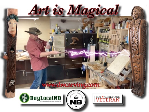 Art is Magical Video I, having some fun in the studio